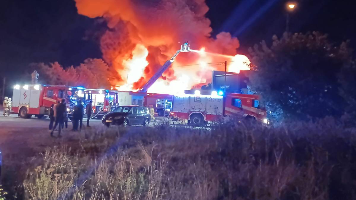 Kolejny potężny pożar. Tym razem w Czeladzi