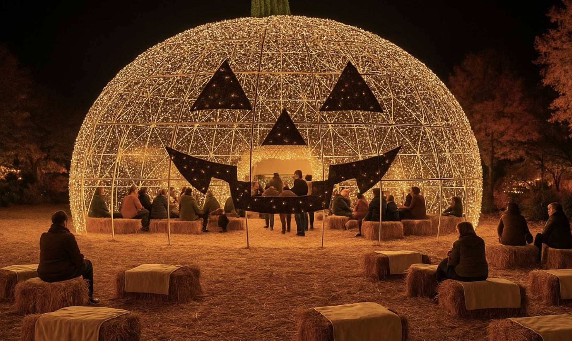 Miliony świateł i tysiące dyń. Halloweenowy labirynt na Sherway Gardens