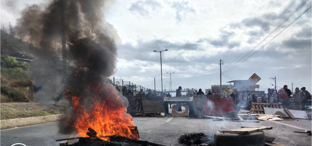 Stan wyjątkowy w sześciu prowincjach Ekwadoru po likwidacji dopłat do oleju napędowego