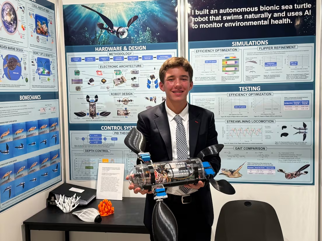 Kanadyjski uczeń wynalazł robota do ochrony oceanów