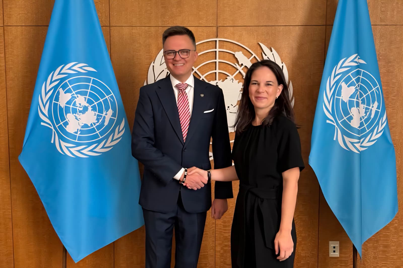 Spotkanie Hołowni w ONZ