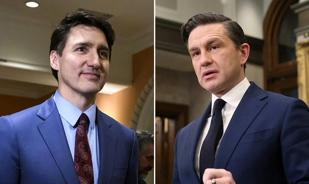 Poilievre: RCMP tuszowała afery Trudeau