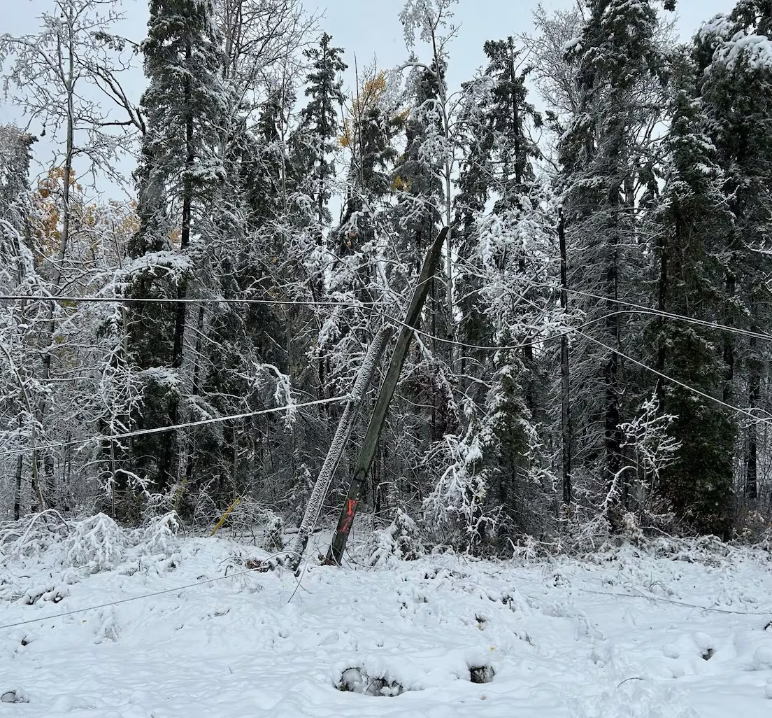 Zimowy kataklizm w Manitobie