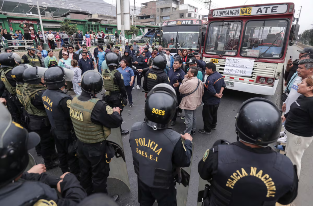 W tym roku gangi zamordowały w Peru 180 kierowców autobusów, którzy odmówili zapłacenia haraczu