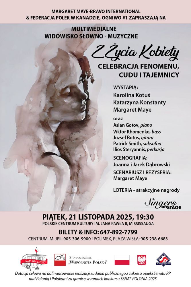 „Z życia kobiety”-zaproszenie na widowisko – celebrację