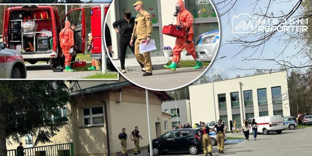 Tajemnicze omdlenia na szkolnym apelu. Ewakuowano blisko 200 dzieci