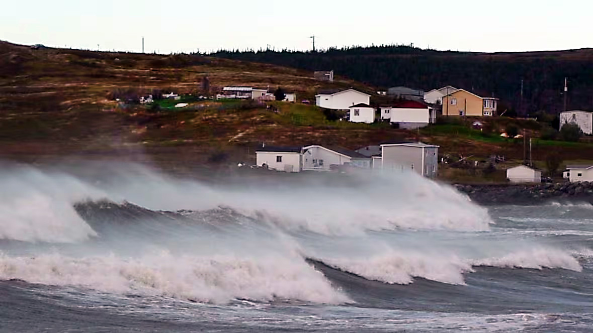 Nowa Fundlandia pod wodą i bez prądu
