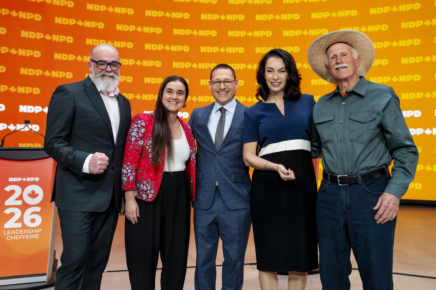 Pięciu kandydatów na przywódcę NDP, pięć wizji partyjnej polityki