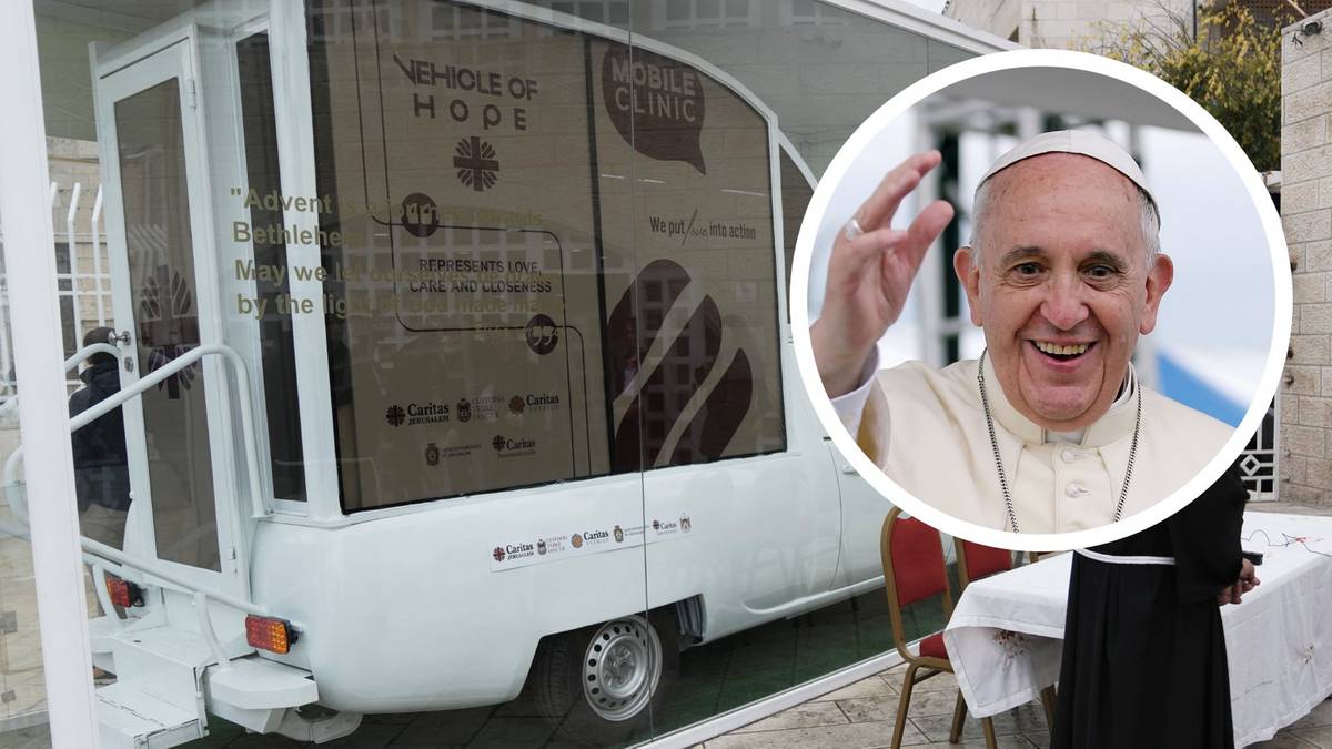 Ostatnie życzenie Franciszka spełnione. Papamobile zamieniony w „Pojazd Nadziei”