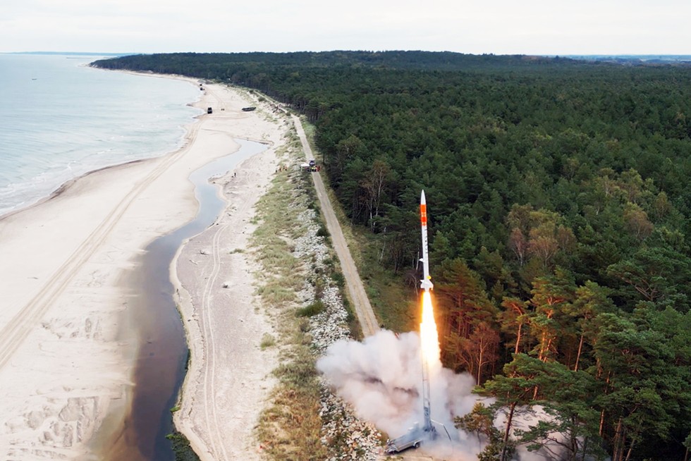 Udany test polskiej rakiety suborbitalnej