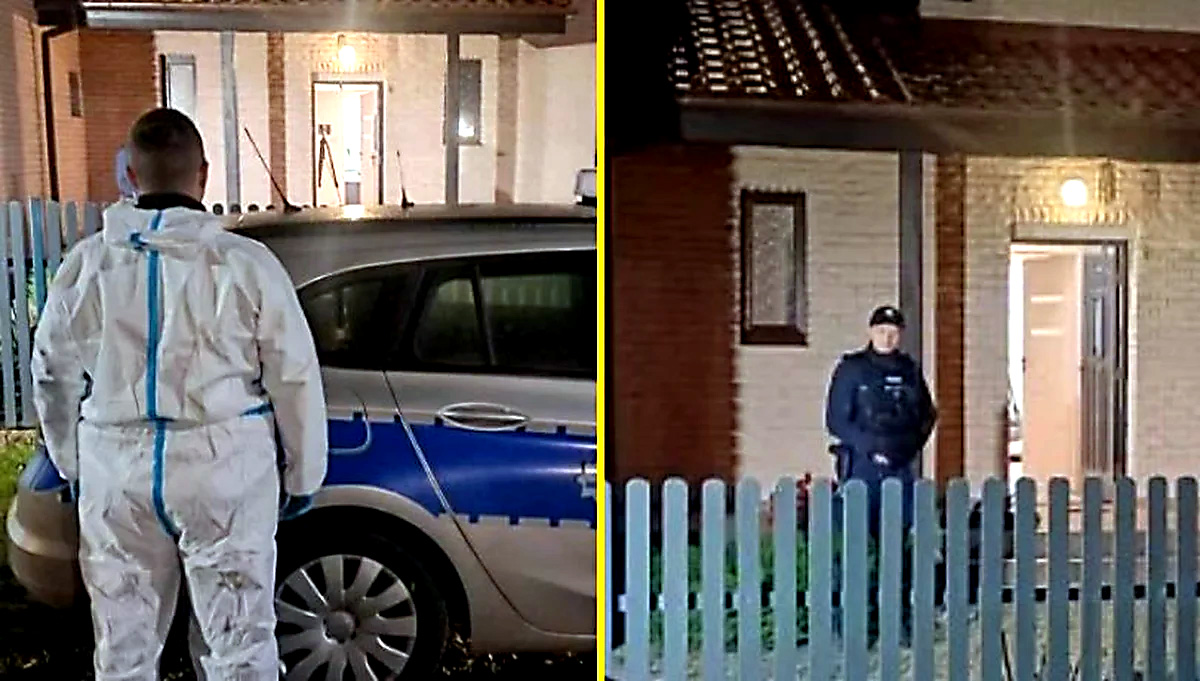 Atak nożem na policjantkę, sprawca zastrzelony