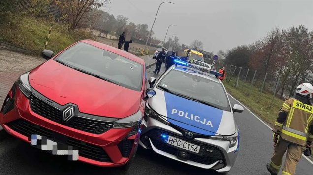 Policyjny pościg zakończony strzałami