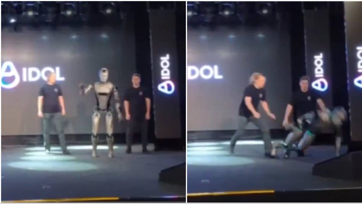 Rosjanie pokazali swojego robota. Coś poszło nie tak