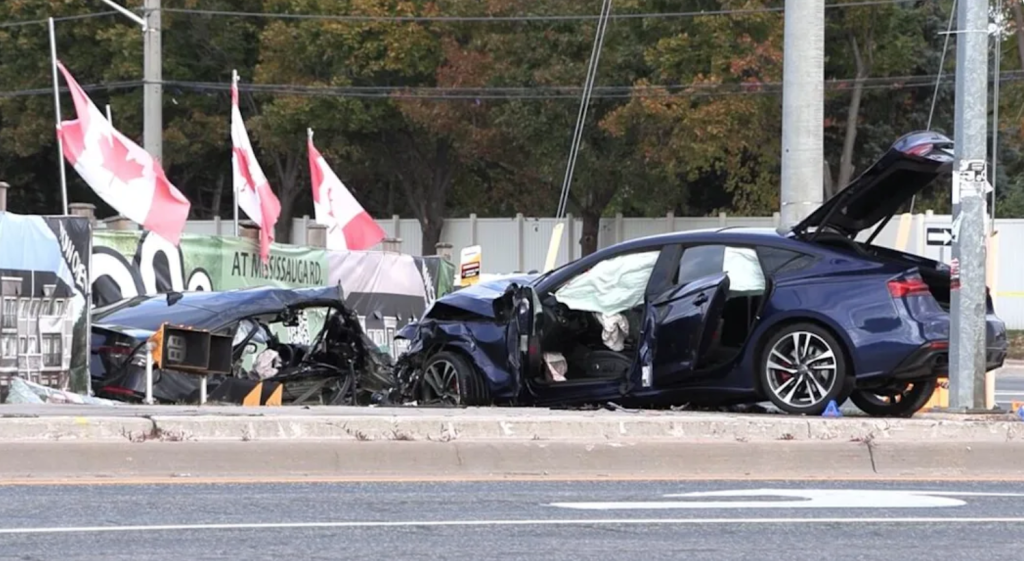 Dwie osoby zginęły w wypadku w Brampton; nastolatek oskarżony o niebezpieczną jazdę