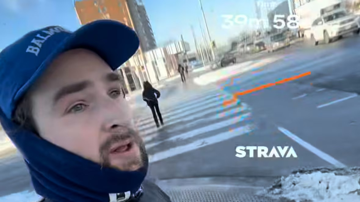 Biegacz szybszy niż nowa linia Finch West LRT