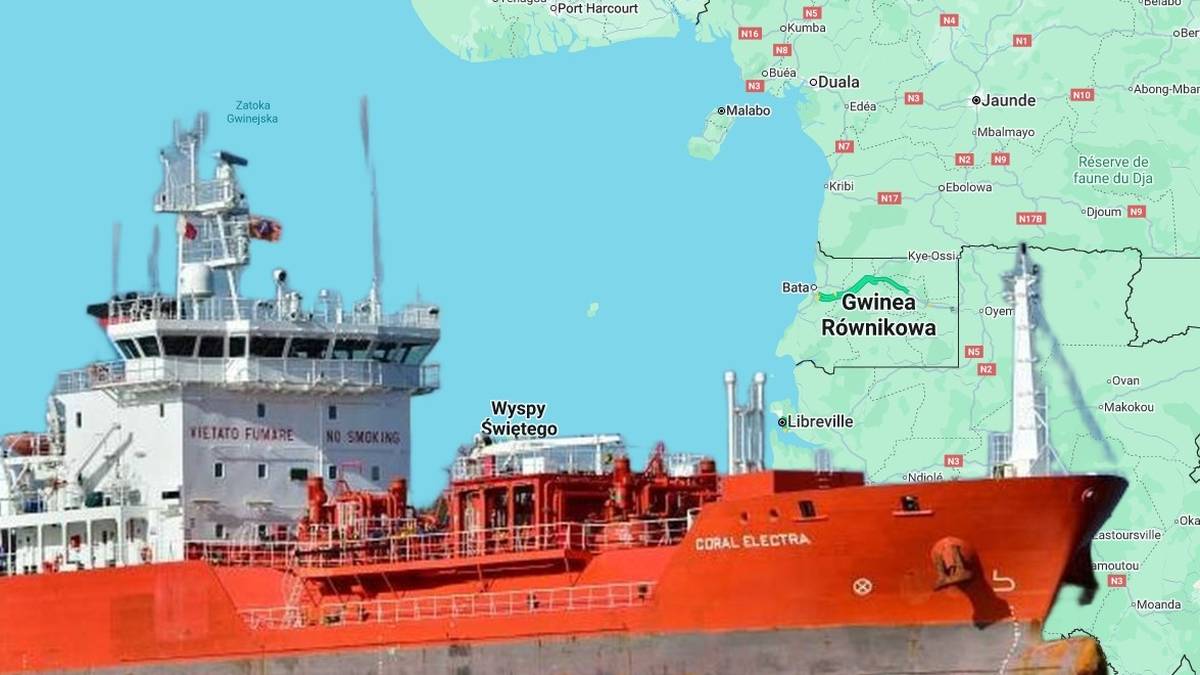 Atak piratów u wybrzeży Gwinei Równikowej. Wśród porwanych marynarzy jest Polak