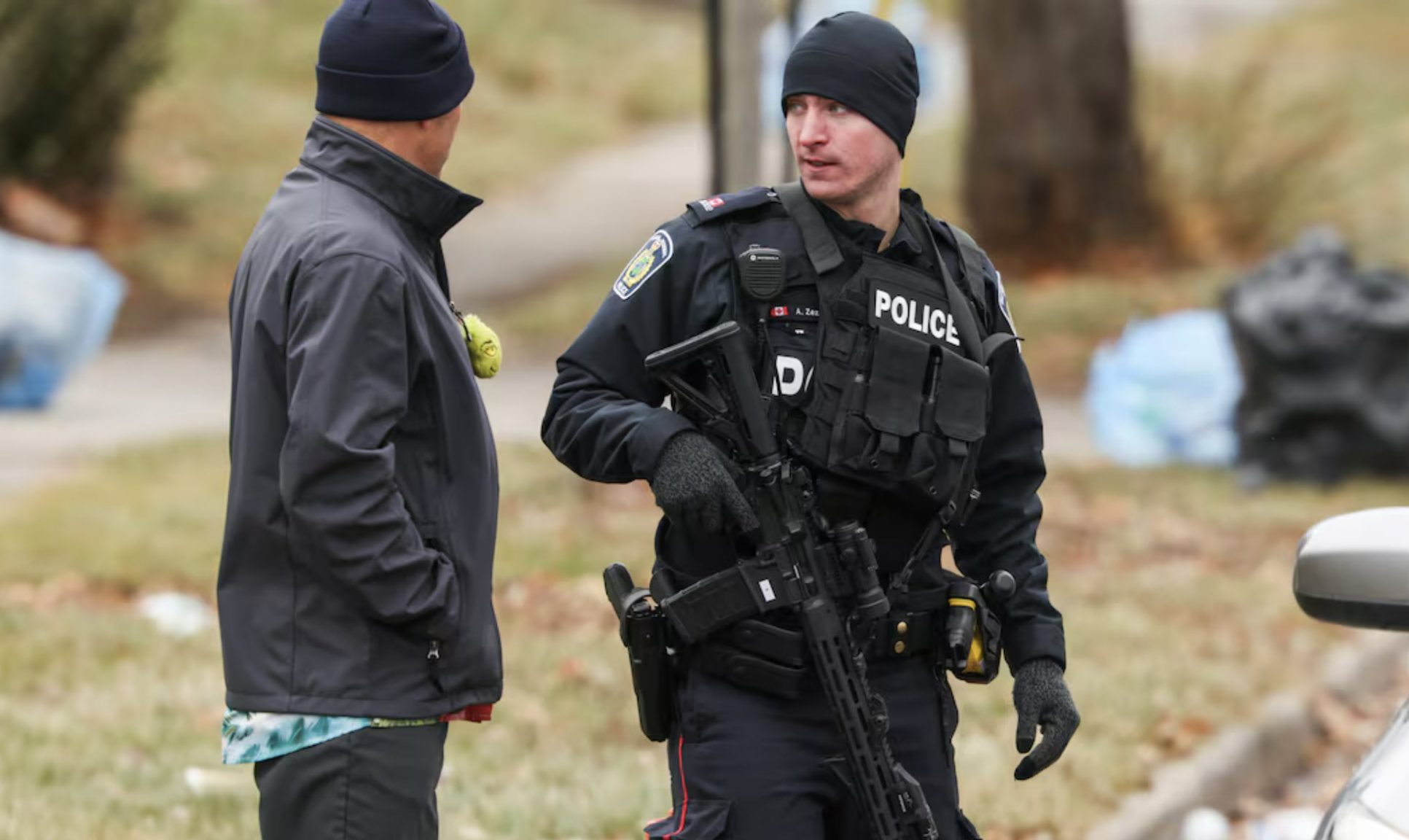 Mężczyzna został zatrzymany po tym, jak w czasie strzelaniny w Welland w Ontario ranny został policjant