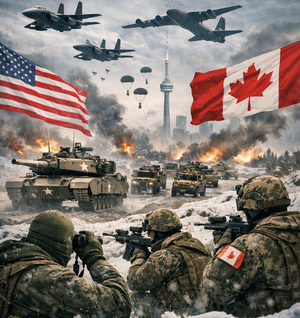 Kanadyjska armia przeprowadziła symulację ataku ze strony Stanów Zjednoczonych