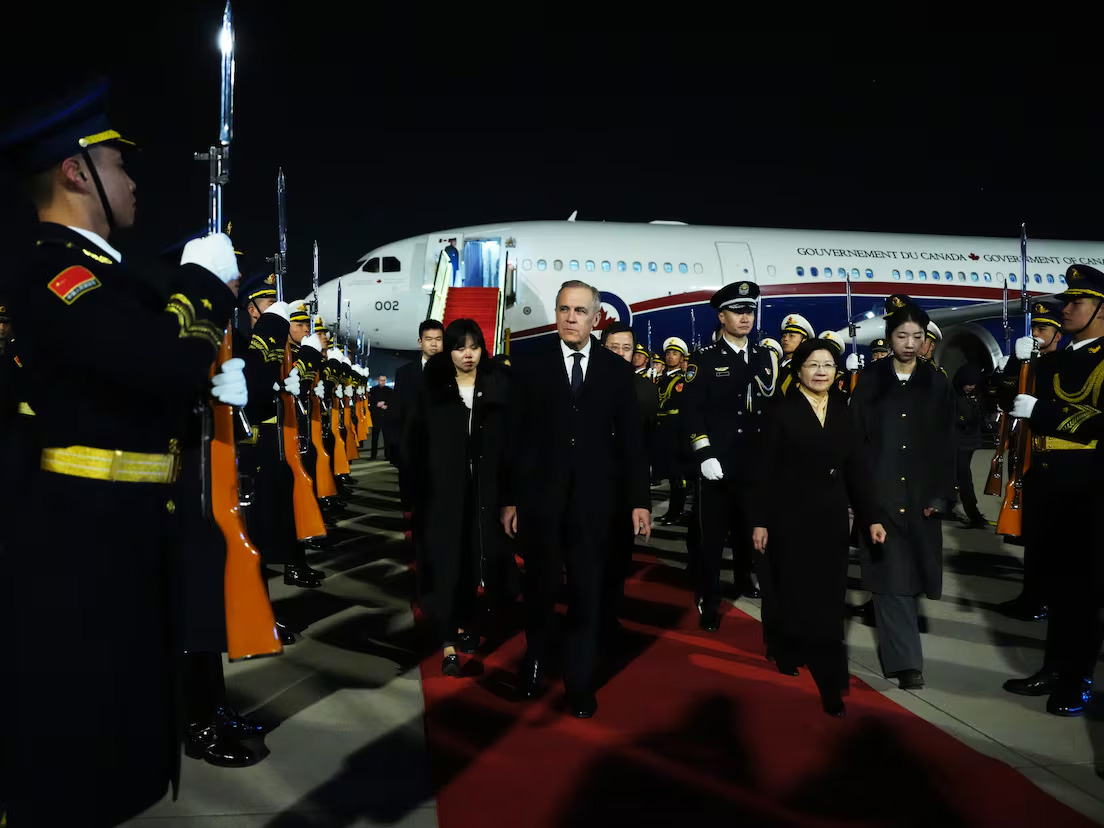 Kanada–Chiny: Carney rozpoczyna rozmowy w Pekinie