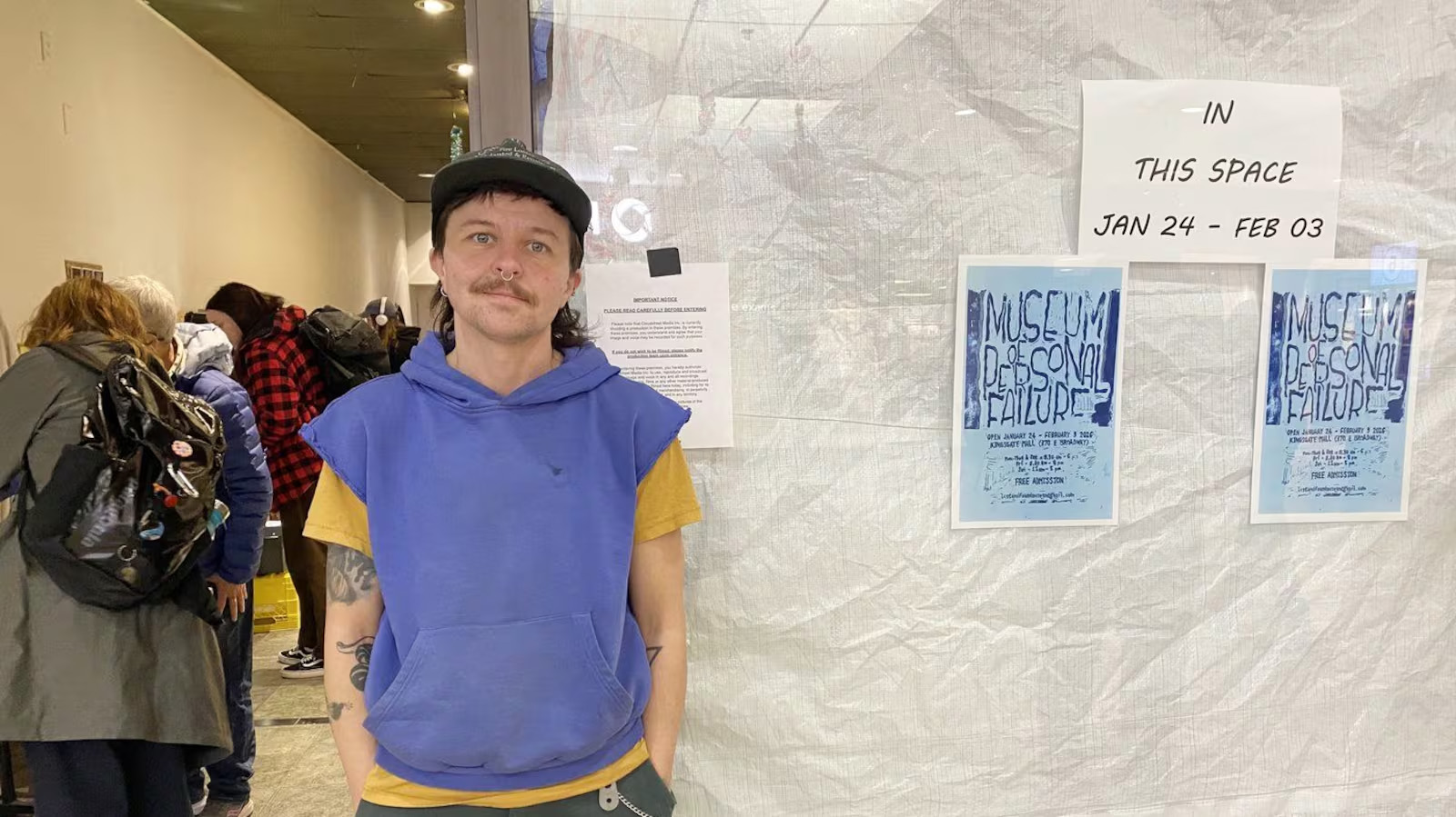 „Muzeum osobistych porażek” w centrum handlowym w Vancouver