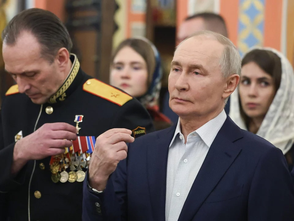 Putin porównał rosyjskich żołnierzy do Chrystusa
