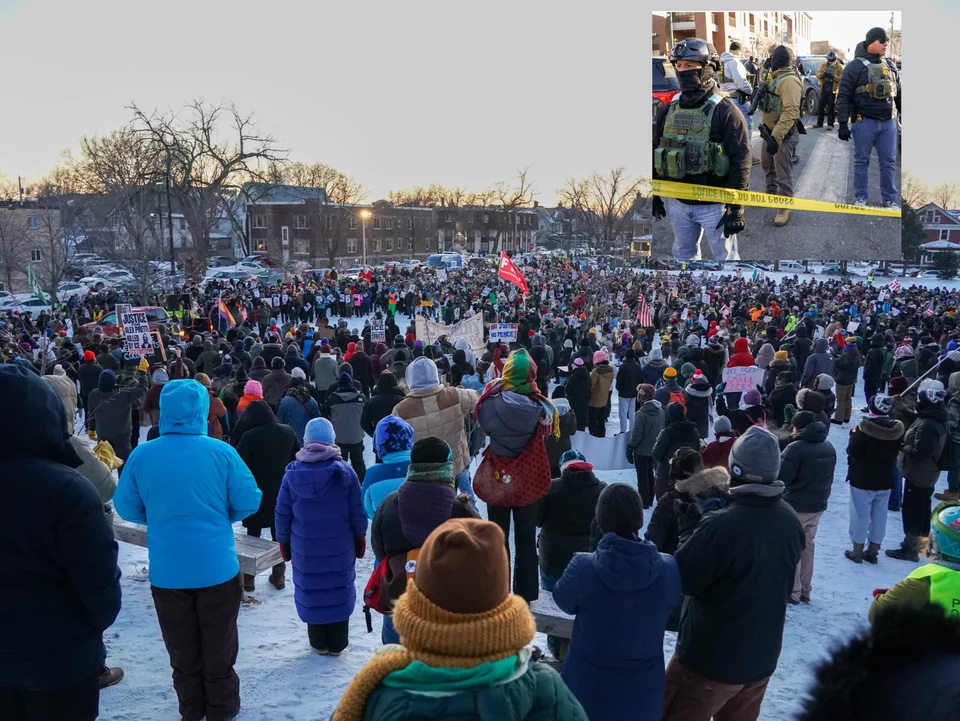 Zamieszki w Minneapolis, pozew przeciwko władzom USA
