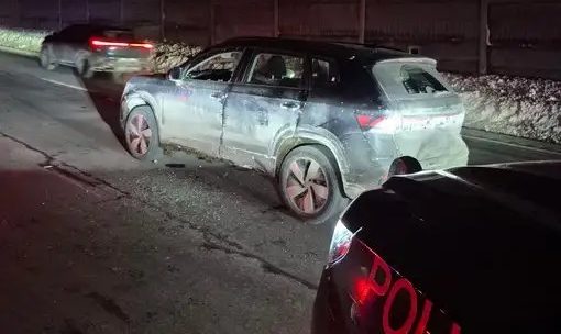 Zasnął za kierownicą na środku autostrady 403