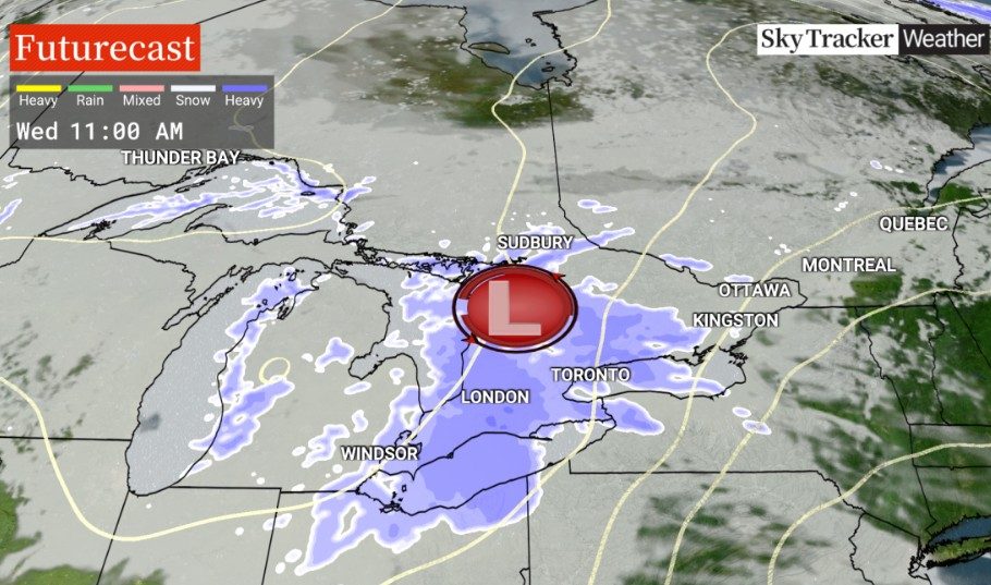 Wir polarny sprowadza mroźną pogodę do GTA — i utrzyma się ona do końca stycznia
