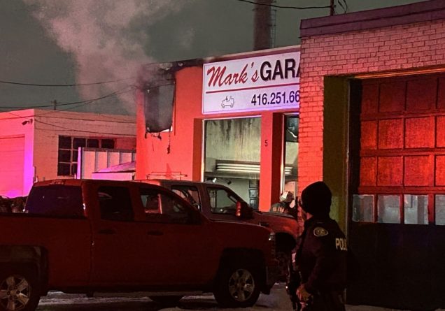 Pożar w zakładzie polskiego mechanika samochodowego w Etobicoke