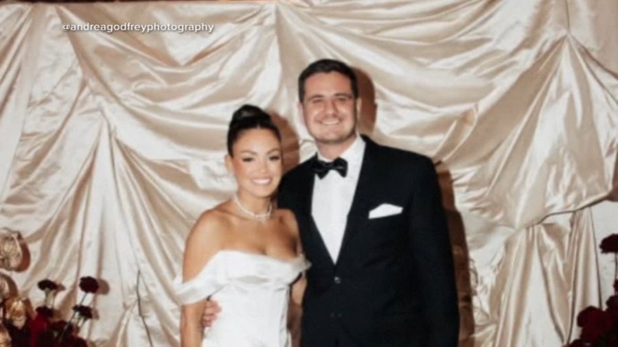 „Anioł” z Polski na ślubie w USA