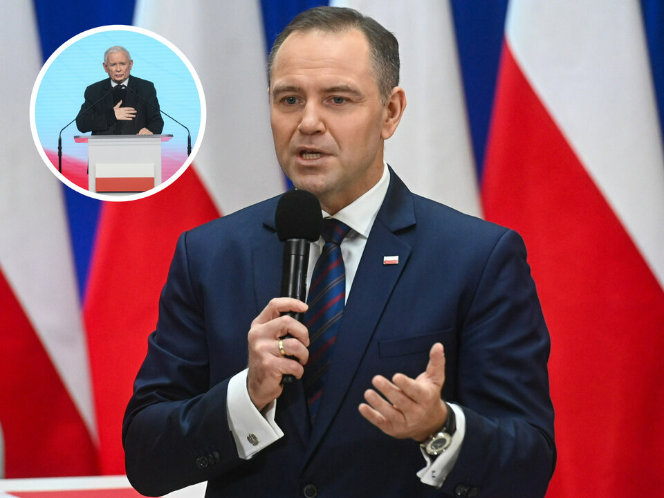 „Czarna polewka” od prezydenta dla Jarosławowa Kaczyńskiego