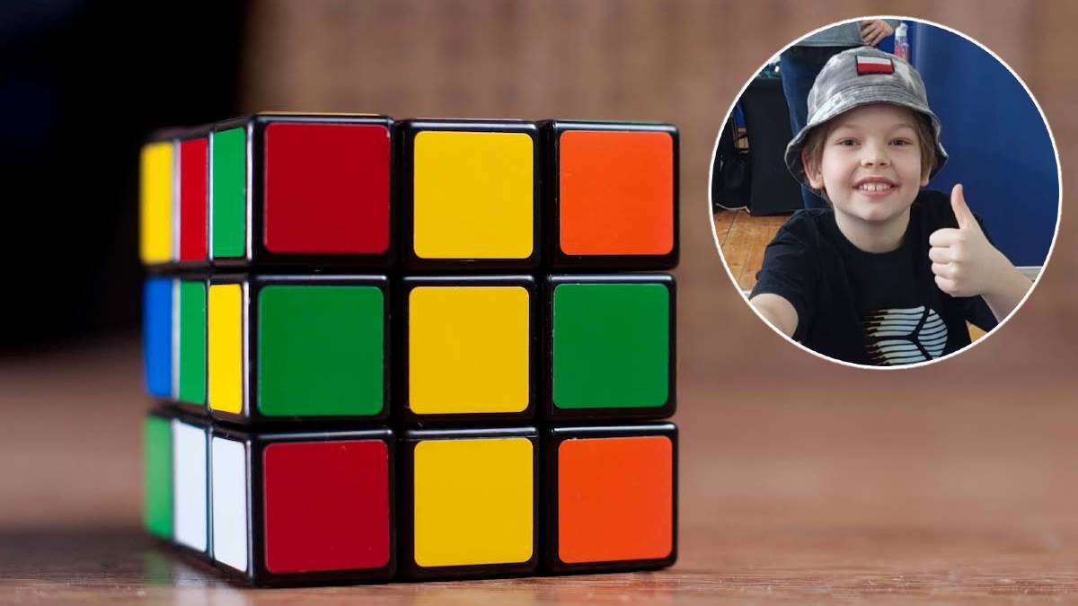 9-latek z Gdańska ułożył kostkę Rubika w mniej niż 3 sekundy!