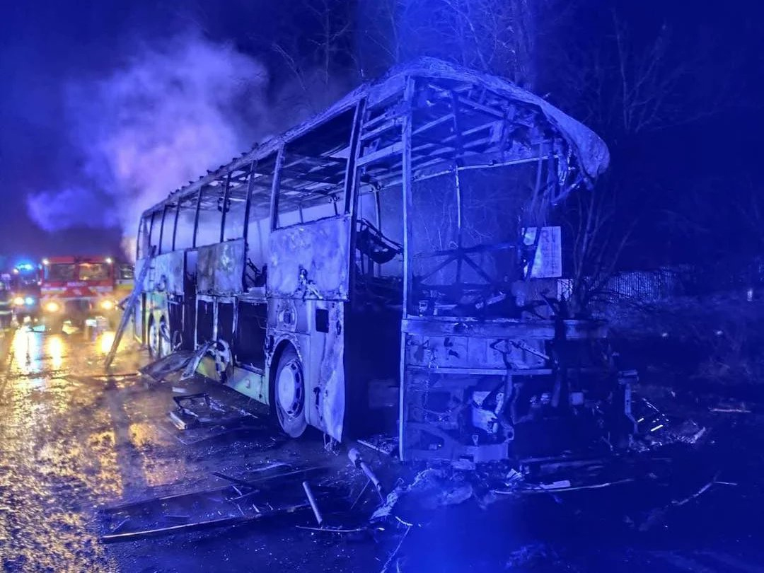 Wypadek polskiego autokaru na Słowacji