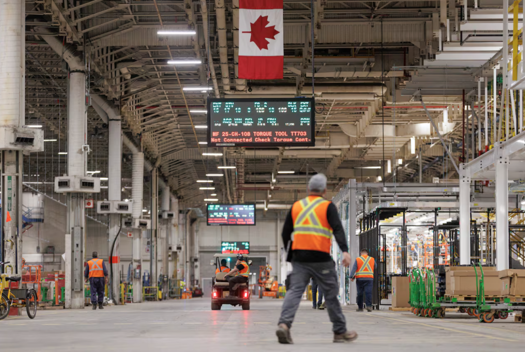 Produkcja samochodów amerykańskich w Kanadzie spada – liderami są teraz producenci japońscy