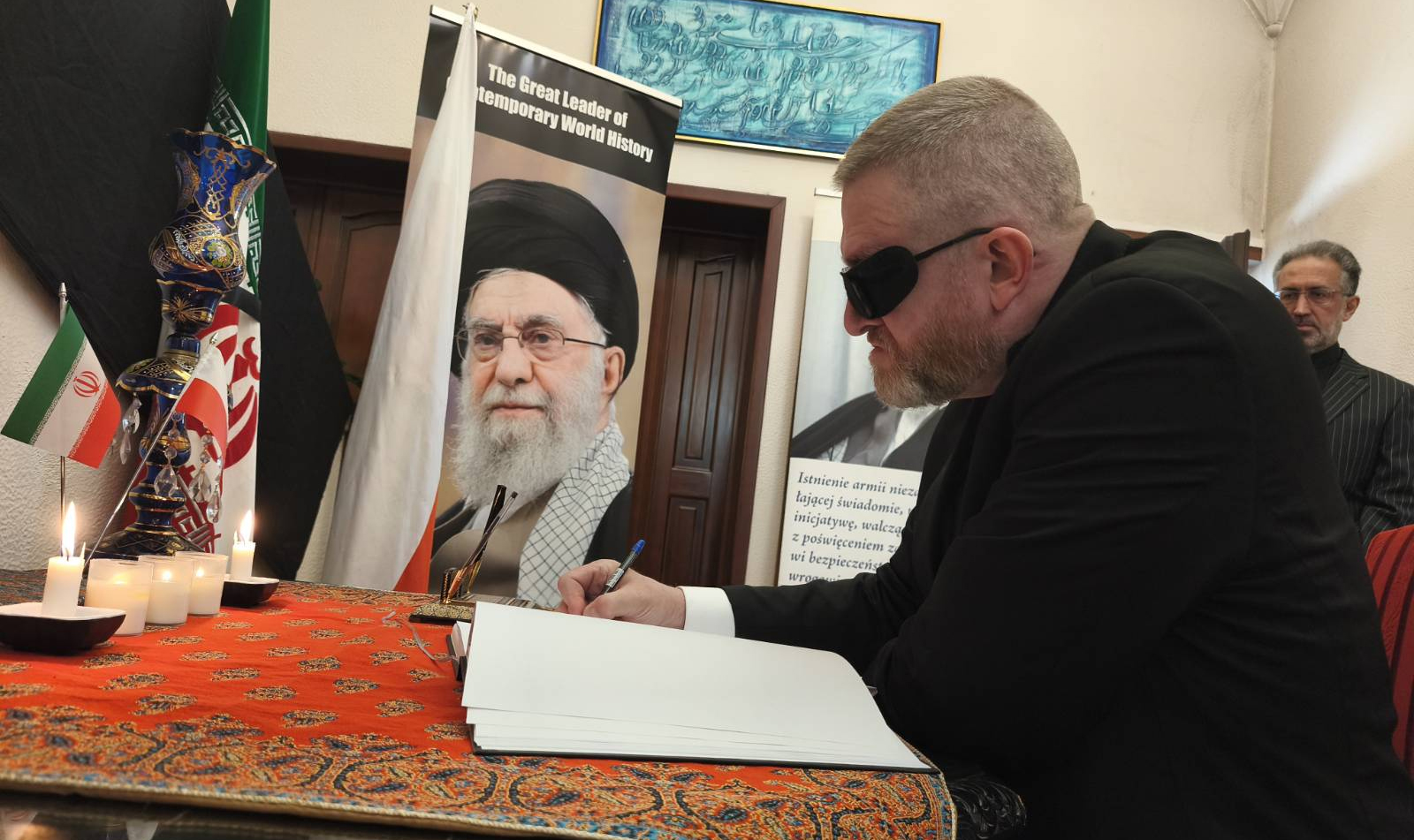 Braun w ambasadzie Iranu składa kondolencje