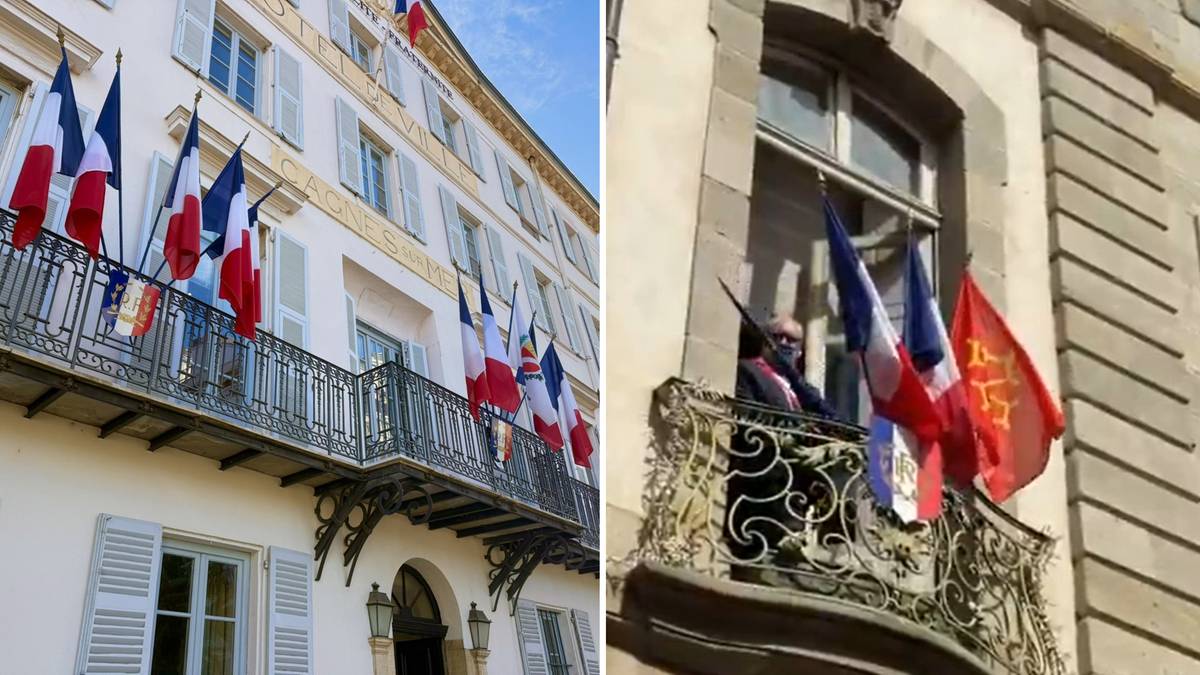 Francuskie ratusze bez flag UE