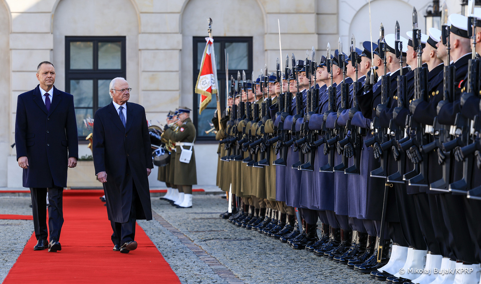 Król Szwecji Karol XVI Gustaw rozpoczął wizytę w Polsce