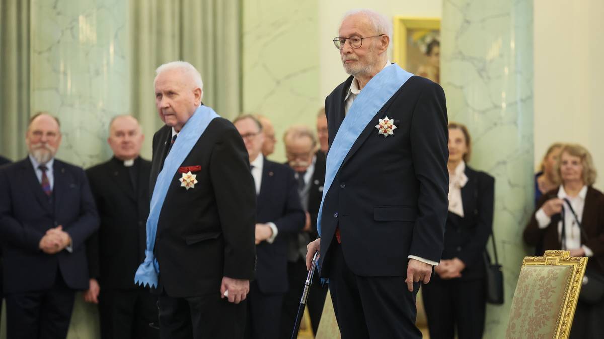 Ordery Orła Białego dla działacza opozycji i artysty