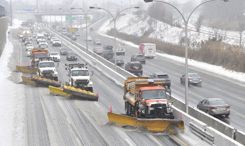 Śnieg wraca do GTA. W weekend możliwe kolejne opady