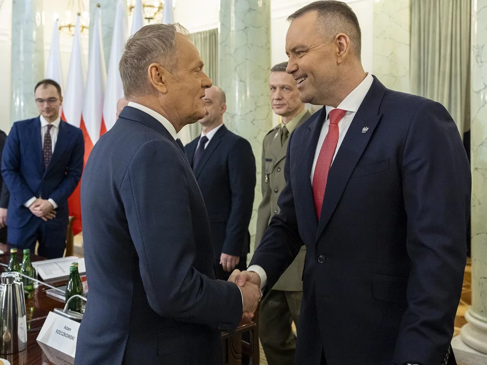 Tusk niezadowolony po spotkaniu z Nawrockim