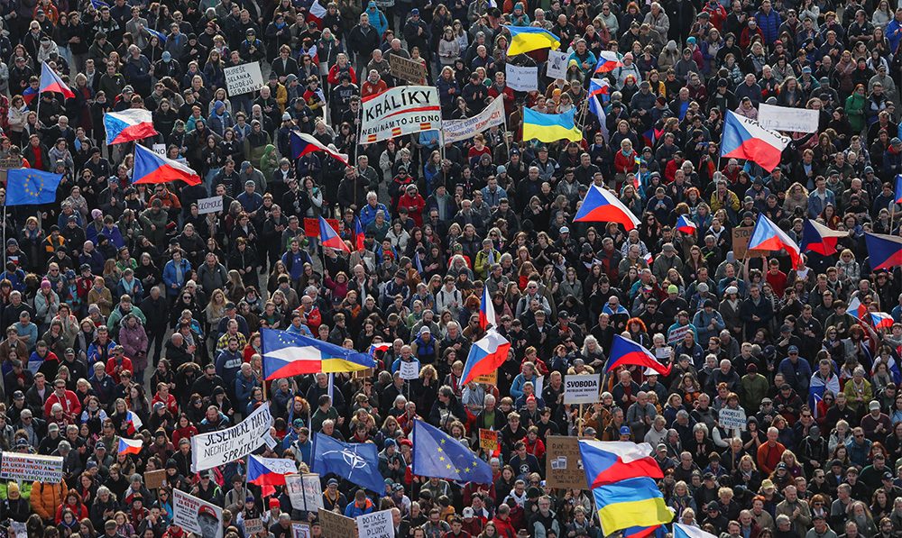 Największy protest od lat. Czesi przeciw rządowi Babiša