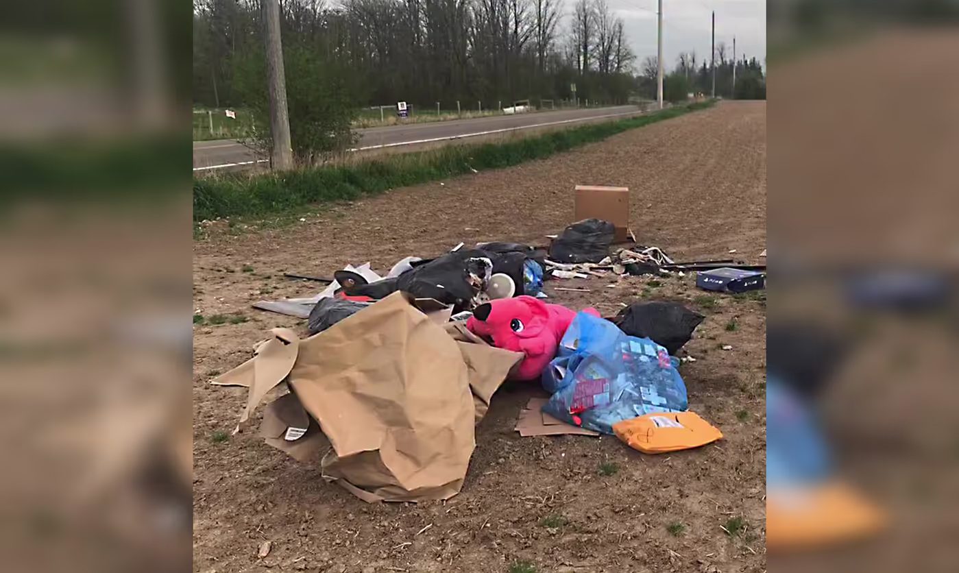 Śmieci wróciły do nadawcy z Brampton. Internet zachwycony