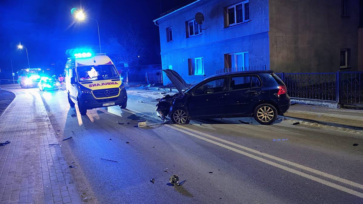 Auto wjechało na chodnik. Zginęła 47-letnia kobieta