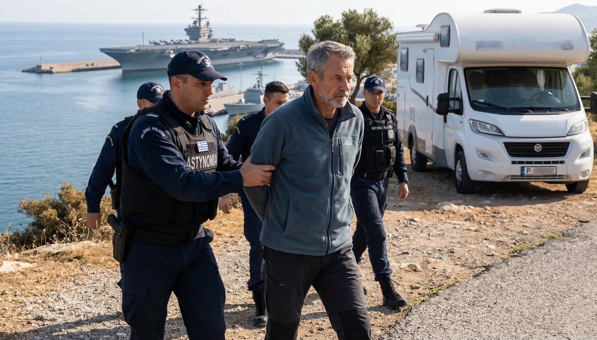 Поляк задержан на Крите по подозрению в шпионаже