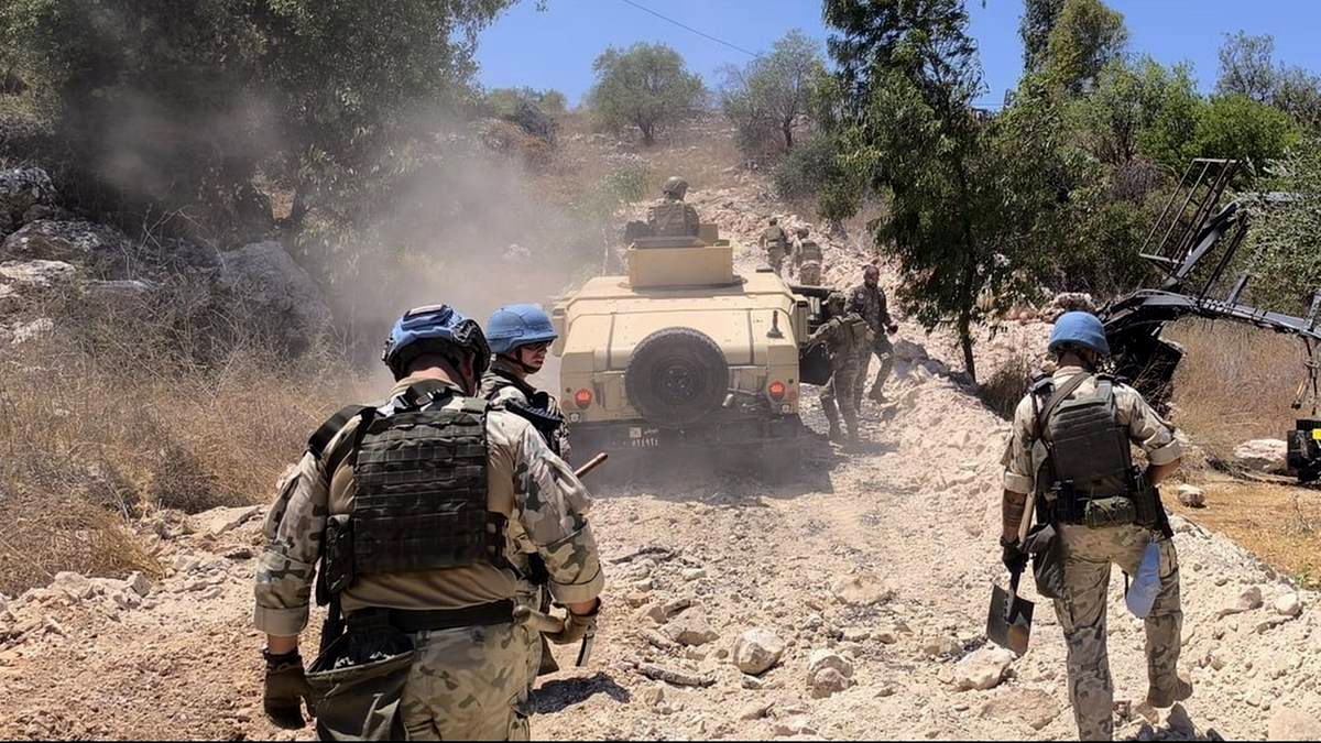 Polski żołnierz ranny w Libanie. Eksplozja podczas patrolu