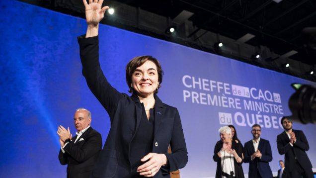 Christine Fréchette nową premier Quebecu