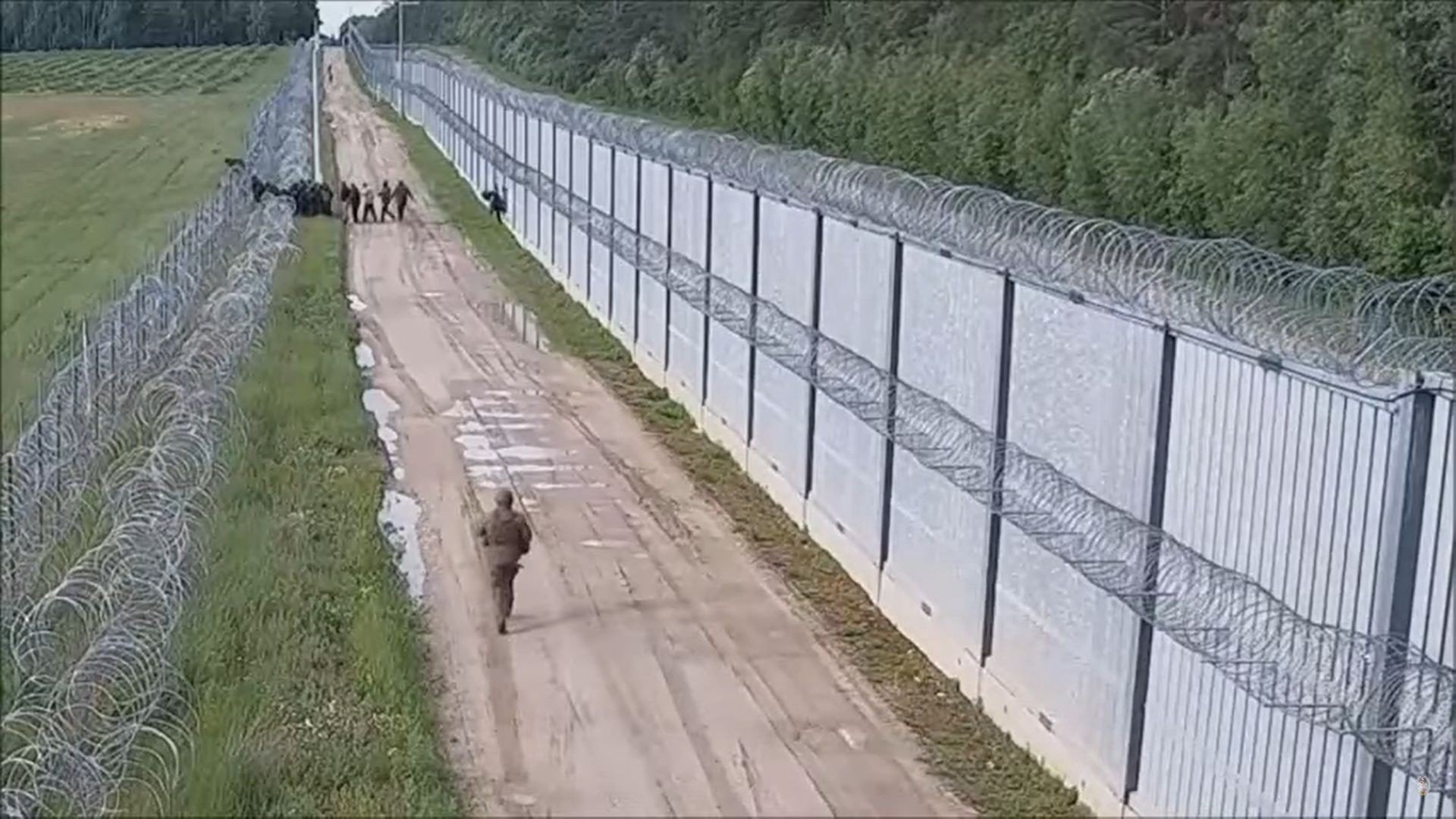 Spadek prób przekroczeń granicy wschodniej, wzrost przestępczości