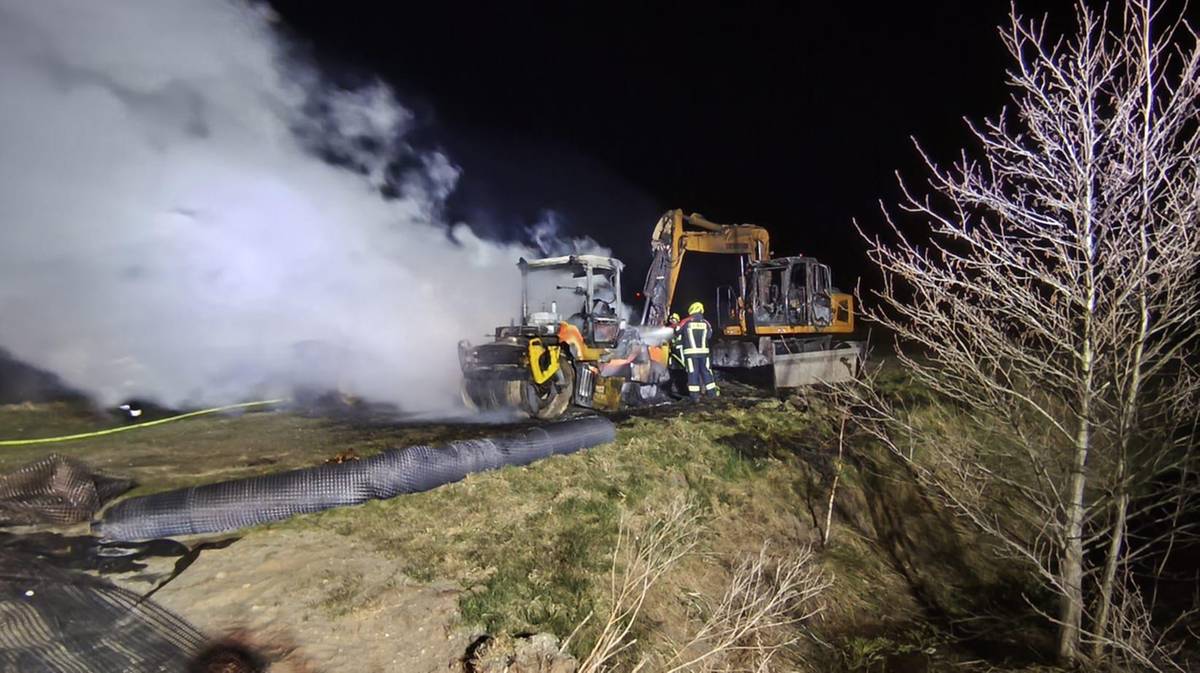 Pożar przy budowie elektrowni jądrowej na Pomorzu