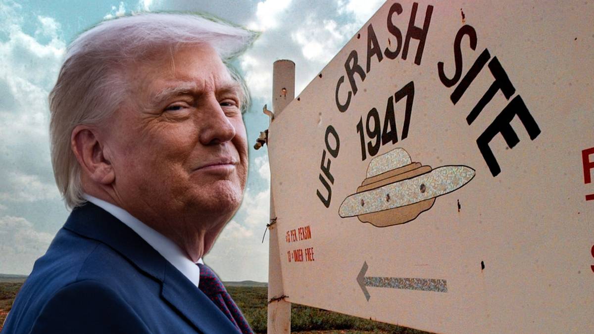 Trump zapowiada ujawnienie akt o UFO