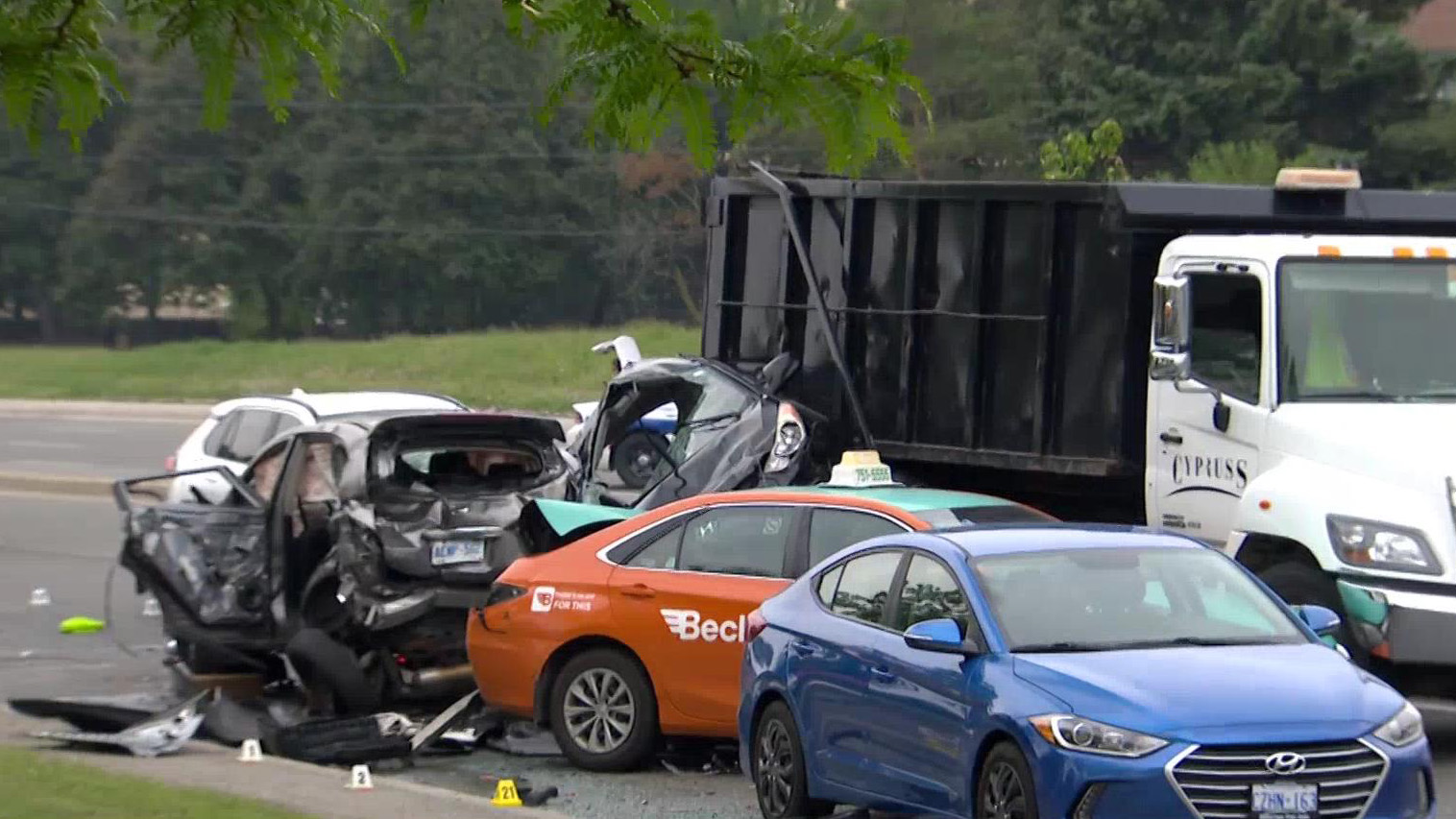 Proces po tragedii w Mississaudze. Spór o hamulce autobusu